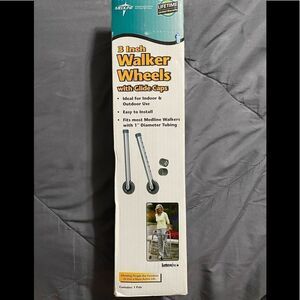 Medline Replacement Part Walker Wheels 3in